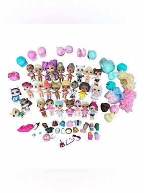 Huge Lot Of LOL Surprise Dolls, Pets, Accessories